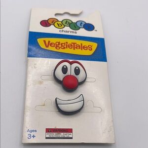 Jibbitz VeggieTales‎ Charms - Red and White